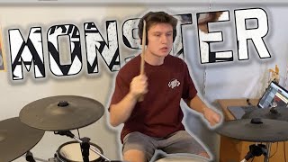 Skillet: Monster - Drum Cover