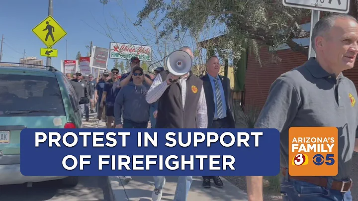 Hundreds rally in Phoenix for firefighter denied cancer claims