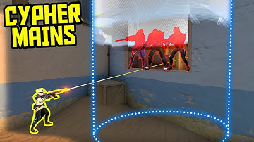 VALORANT, But Only 200 IQ Cypher Plays...