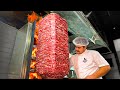 More than 200 kilos of meat is used in this Shawarma centre per day l Dönerchi Hamdi usta