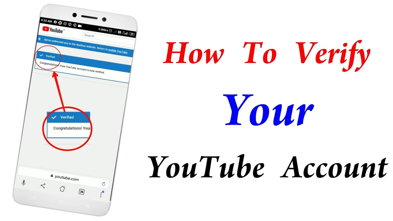 How To Verify YouTube Channel On Android 2020 | Verify Your YouTube ...