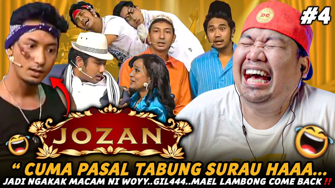 KONSEP KALI INI BERKELAS 🤣 🤣 ❗️ JOZAN | MAHARAJA LAWAK 2011 | REACTION