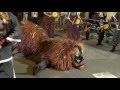 字大嶺の獅子舞