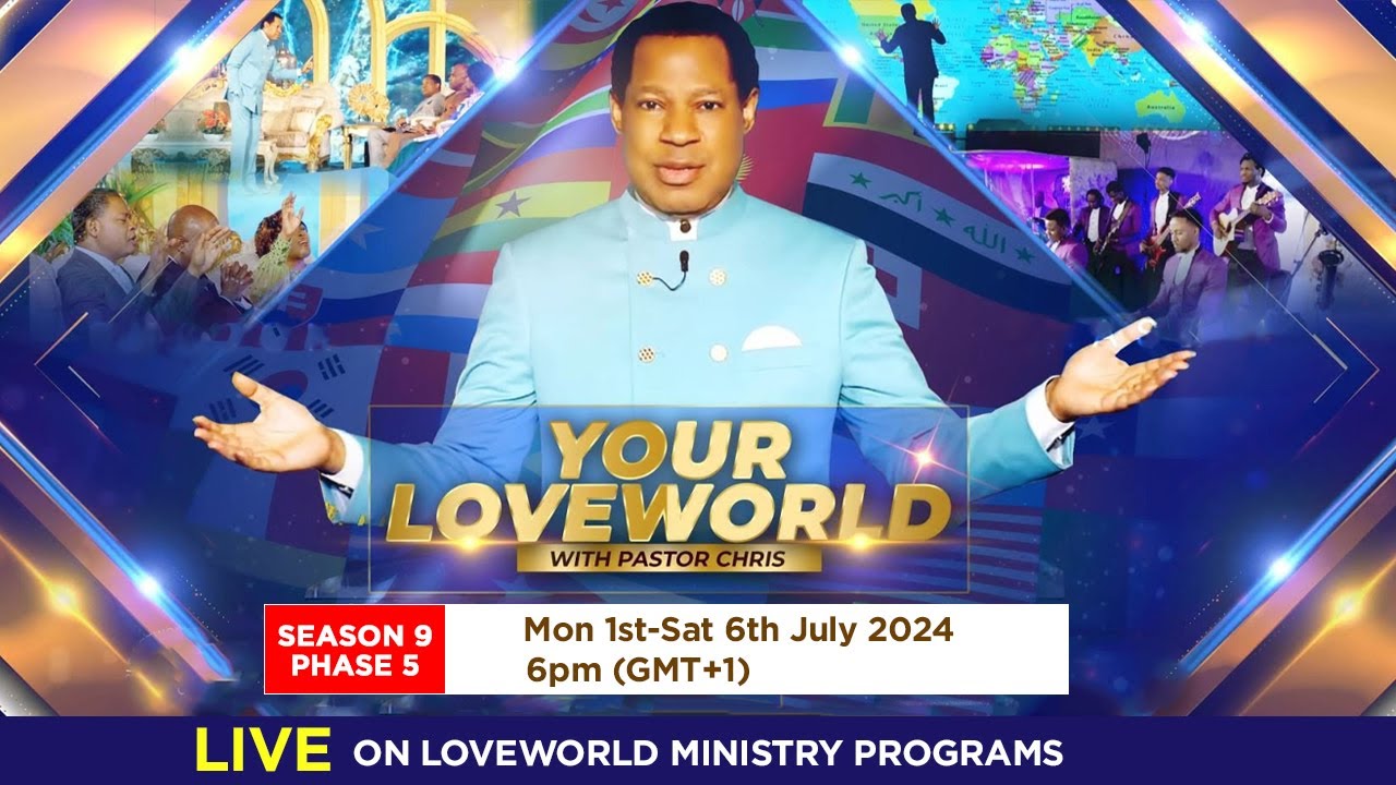 YOUR LOVEWORLD SPECIAL WITH PASTOR CHRIS || SEASON 9 PHASE 5 || DAY 1 || Mon 1st July 2024