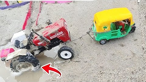 Diy Tractor Stuck In Mud Mini Science Project @Anshdeep experiment @keep Villa @Mini Creative cstoy