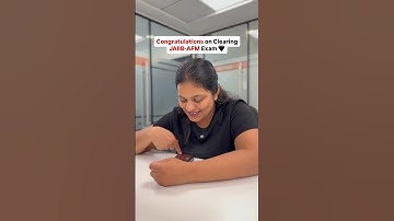 Congratulations on clearing JAIIB-AFM Exam! 🫶🏻😭