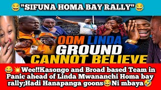 😂💥Ogopa Sifuna and Linda mwananchi team!!Wamefanya Wanga and ODM team in Homa bay Hawalali😂Ni mbaya