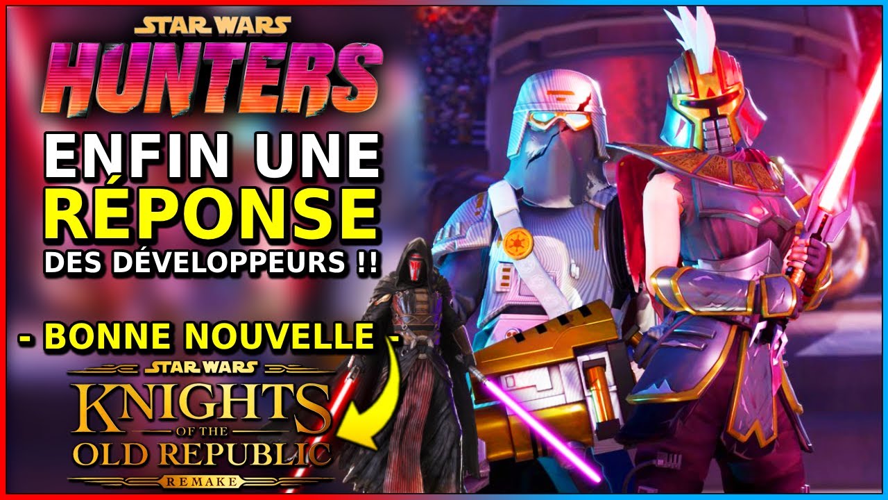BONNE NOUVELLE pour KOTOR Remake &amp; Une date de sortie pour Star Wars