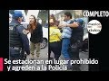 Reclaman a Policías que inmovilizaron sus autos por estacionarse en lugar prohibido [COMPLETO]