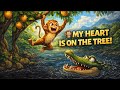 The Monkey and the Crocodile 🐒🐊 | Clever Moral Story | Know – Global Stories