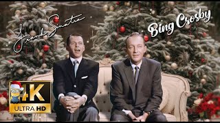 Frank Sinatra  & Bing Crosby - 🎄❄️ Christmas Song ❄️🎄  (1957) AI 4K Enhanced