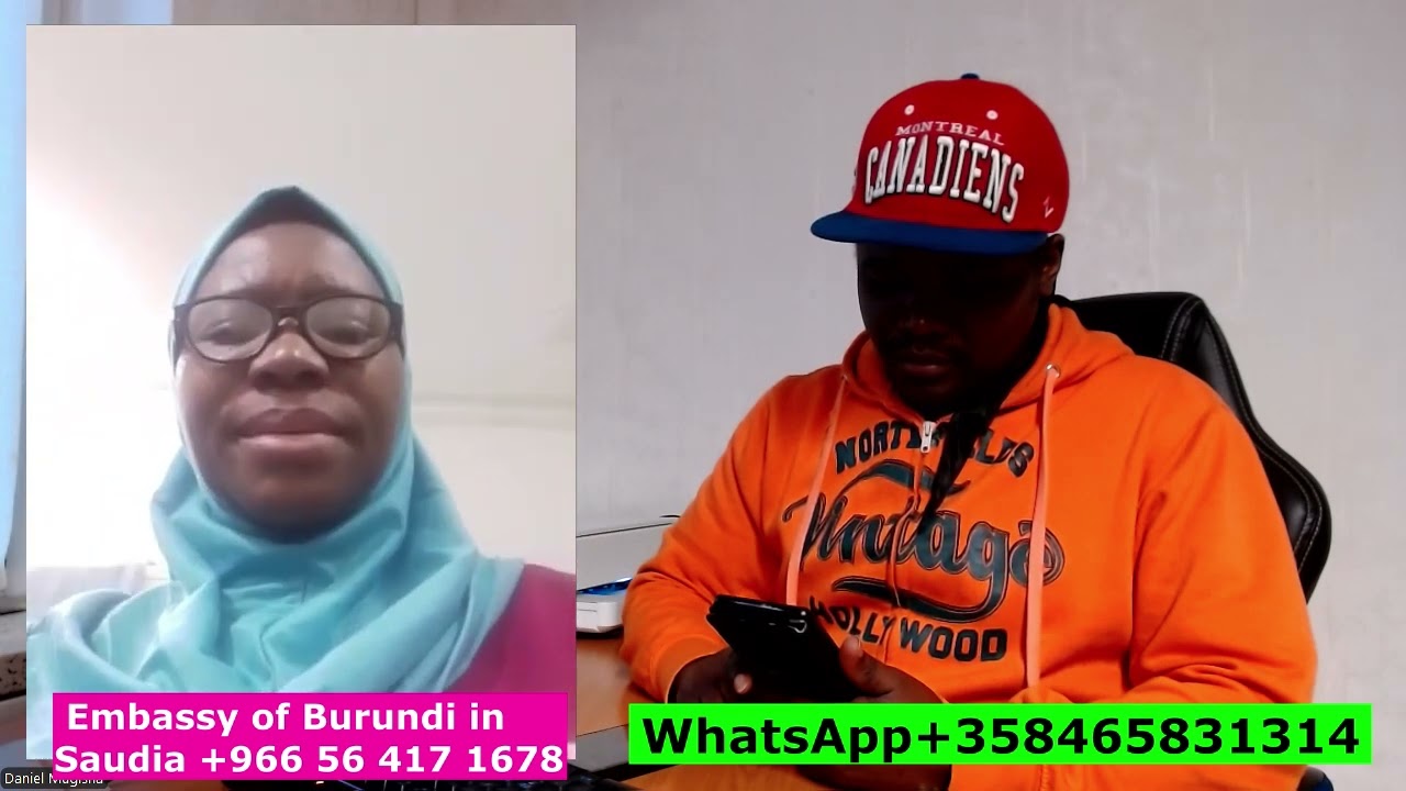 #Saudia_Burundi : #NICITERETSE_Ida afungiwe mugasho ka Saudia asaba ubu fasha kuko yambuwe vyose