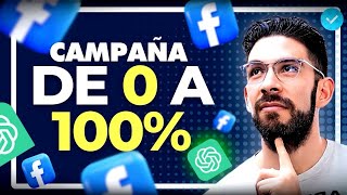 Cómo CREAR una CAMPAÑA de FACEBOOK ADS con CHATGPT | Meta Ads para negocios