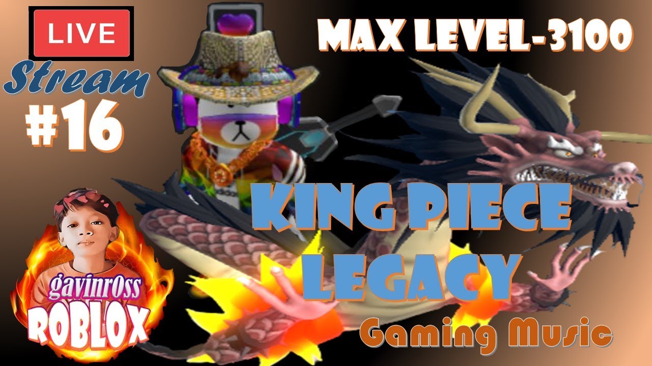 give away fruits KING PIECE [King Legacy] 🐉 ROBLOX [ Live 16