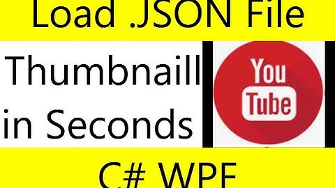 Load Config .JSON file to App
