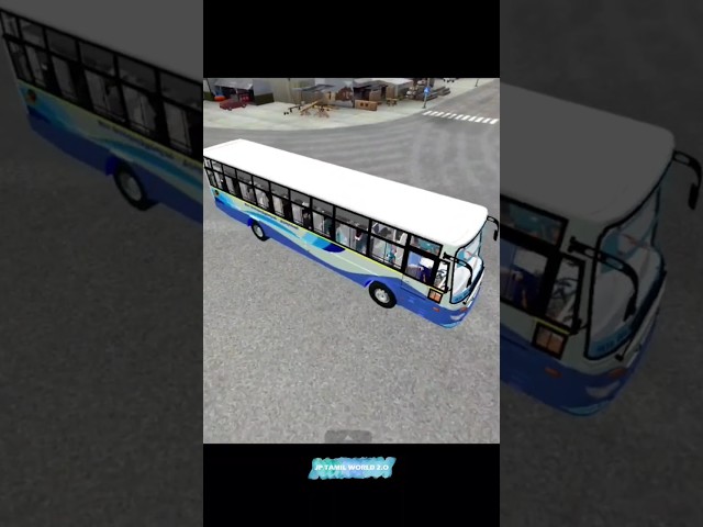 🤩 New tnstc blue prototype Bus mod for bus simulator Indonesia class=