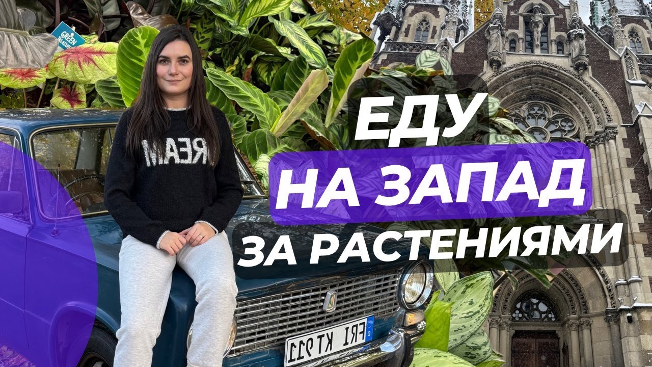 Еду на запад за растениями!