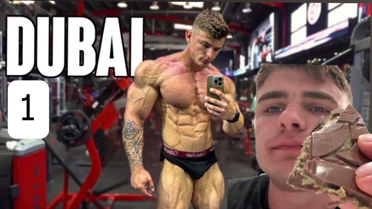 DUBAI VLOG 1 | Binous Gym | Burj Khalifa | Virálna čokoláda a všetko možné