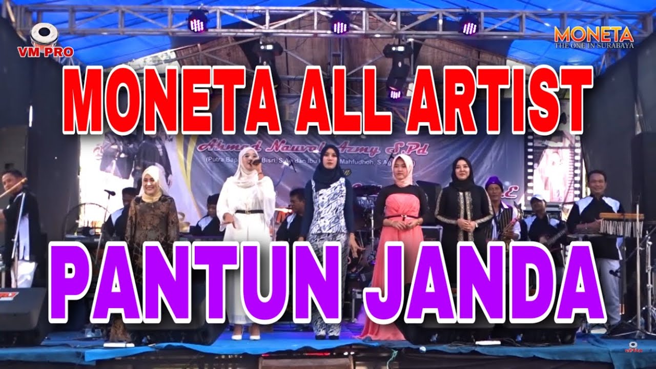 MONETA ALL ARTIST - PANTUN JANDA || BRJ AUDIO PROFESSIONAL