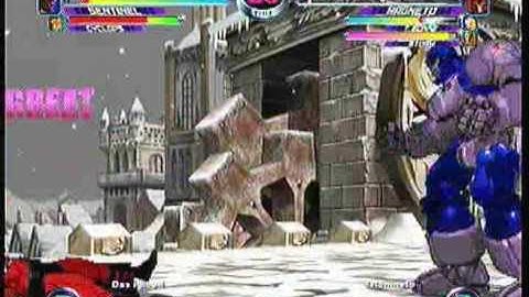 MvC2 Online (360): Das igloo (Ken/Sent/Cyke) vs Brett (MST) 12 .:11.27.09:.