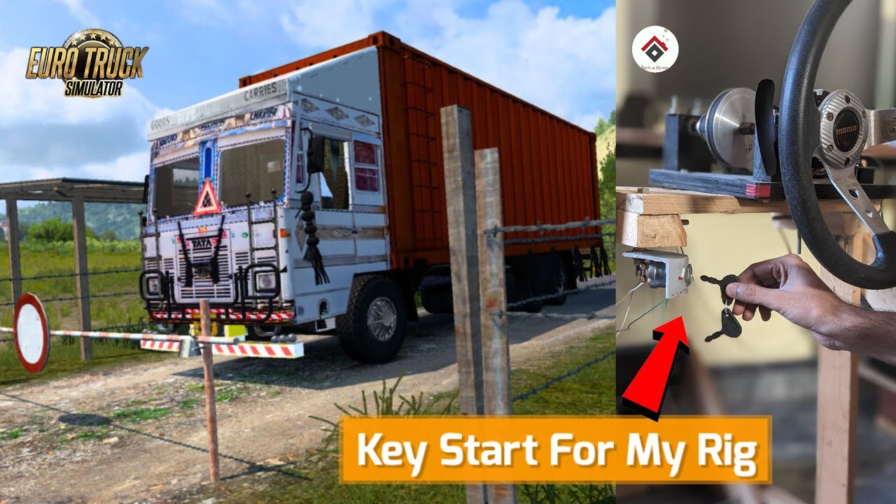 I made Engine Key Start/Stop for Games | Realistic Ignition Key Starter ...