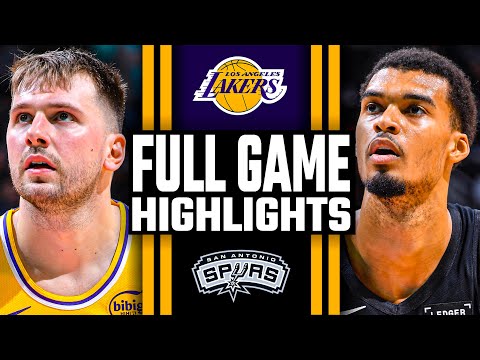 Los Angeles Lakers vs San Antonio Spurs - FULL GAME HIGHLIGHTS | January 7, 2026 #nba