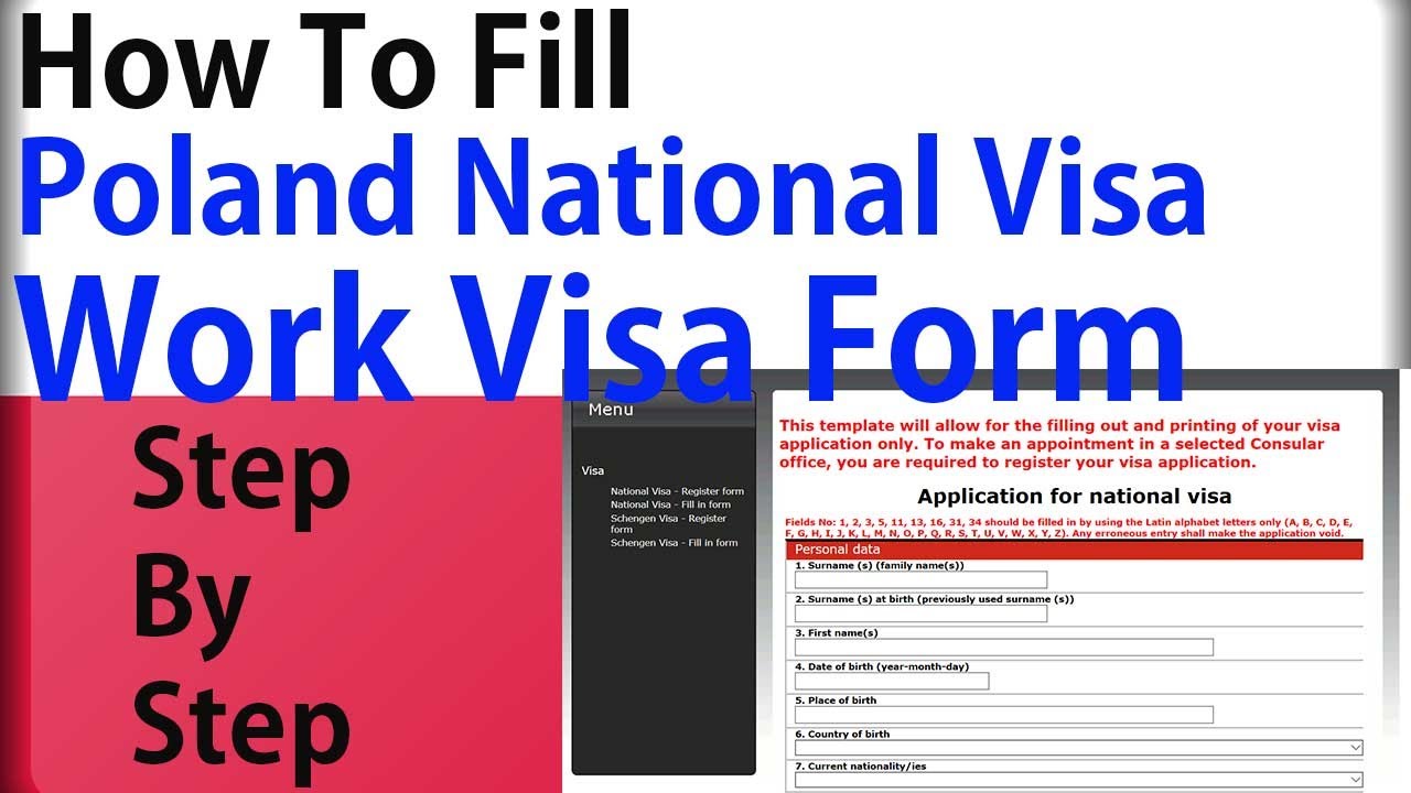 poland tourist visa checklist