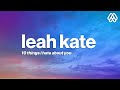 Leah Kate - 10 Things I Hate About You (Lyrics)