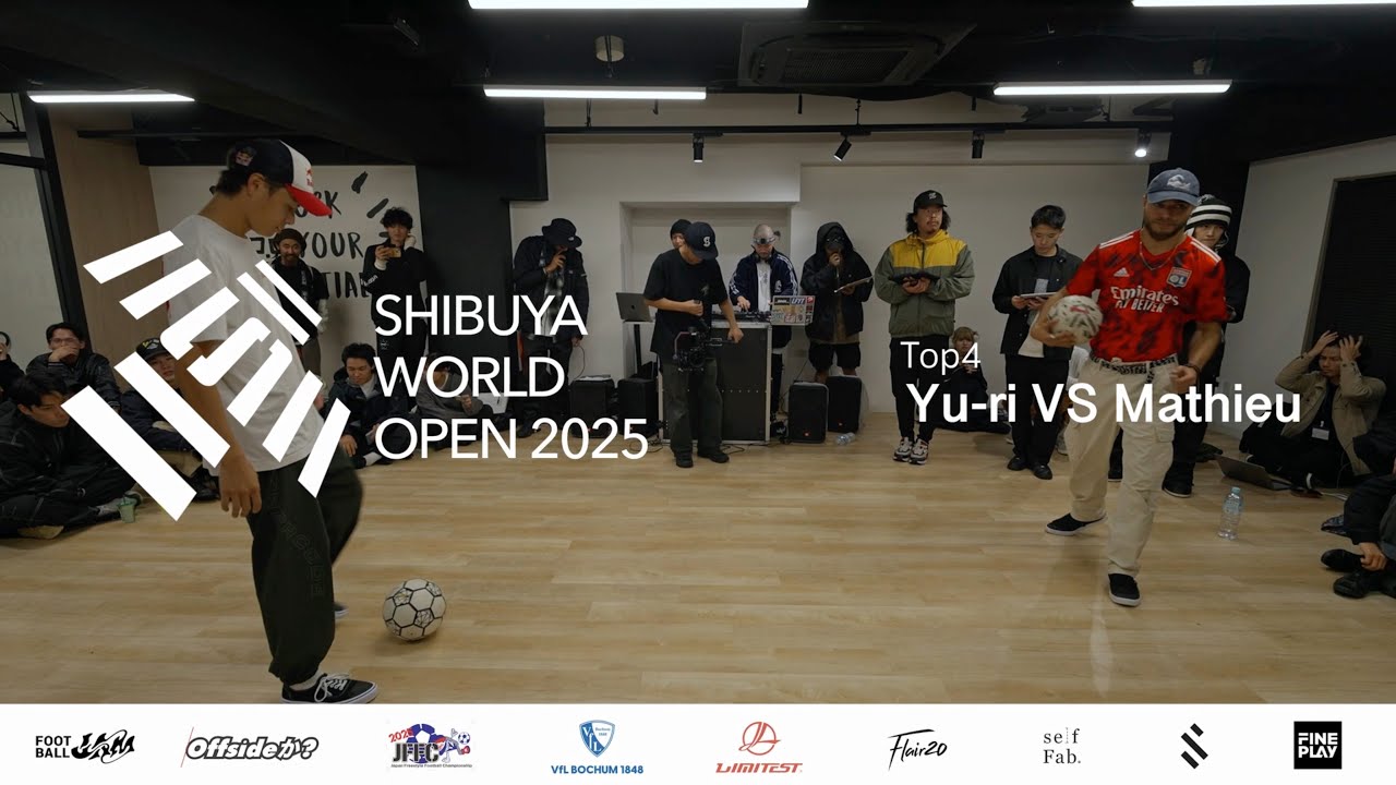 Top4 - Yu-ri VS Mathieu | Shibuya World Open 2025