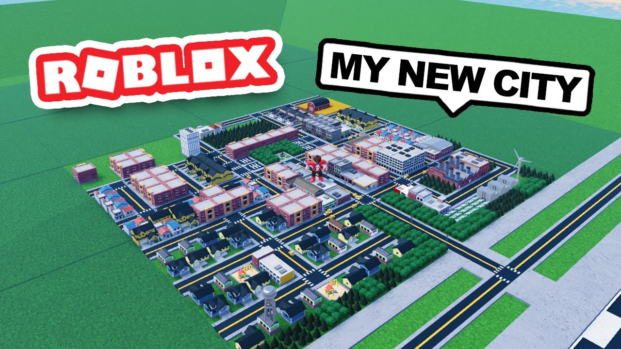 Building a NEW CITY in Roblox Mini Cities