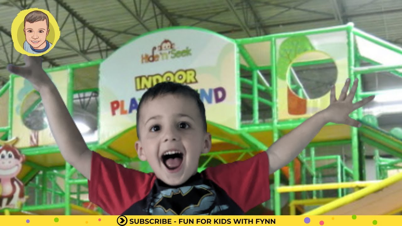 Hide N Seek Indoor Playground - Fun for Kids with Fynn - YouTube