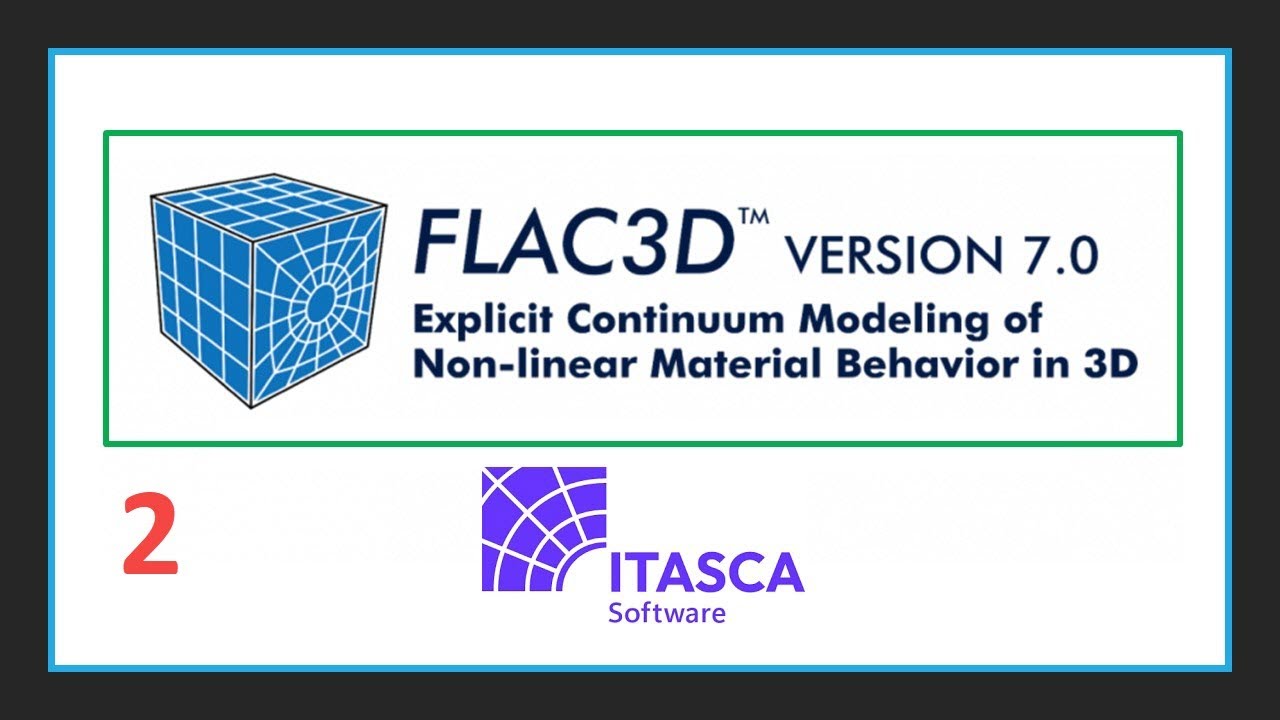 FLAC3D Training Course (session 2) (English subtitles) - YouTube
