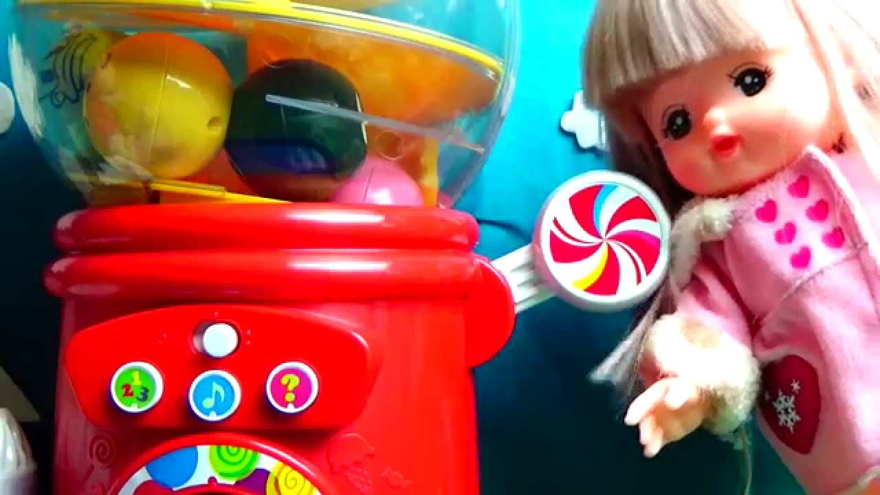 メルちゃん おもちゃアニメ ガチャポン ディズニーガチャ ぽぽちゃんも一緒 Youtube