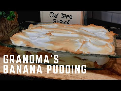 Homemade BANANA PUDDING from SCRATCH - Homemade!