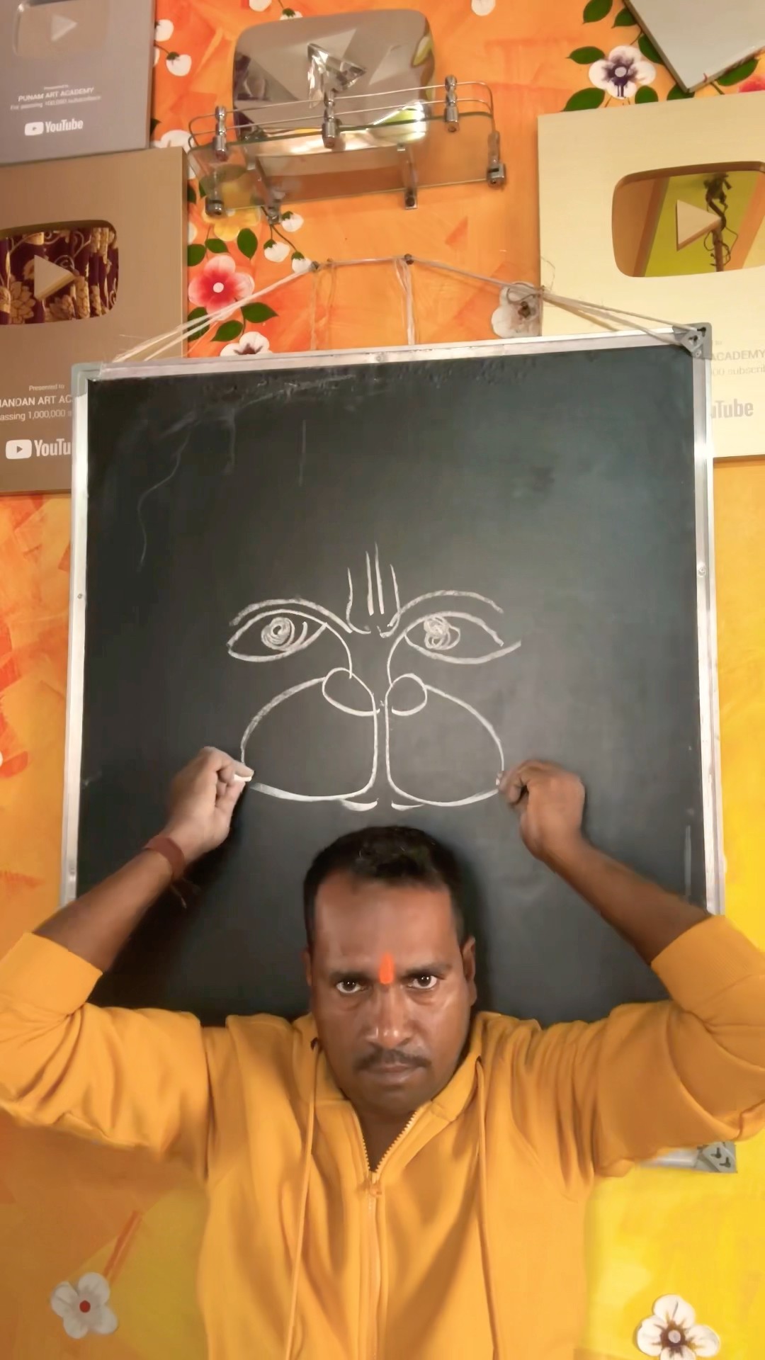 Hanuman jii ❤️ #art #shorts #hanuman