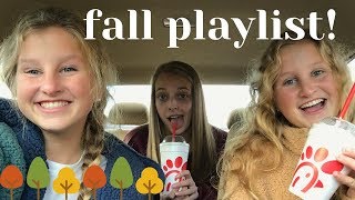 FALL PLAYLIST DRIVE WITH ME