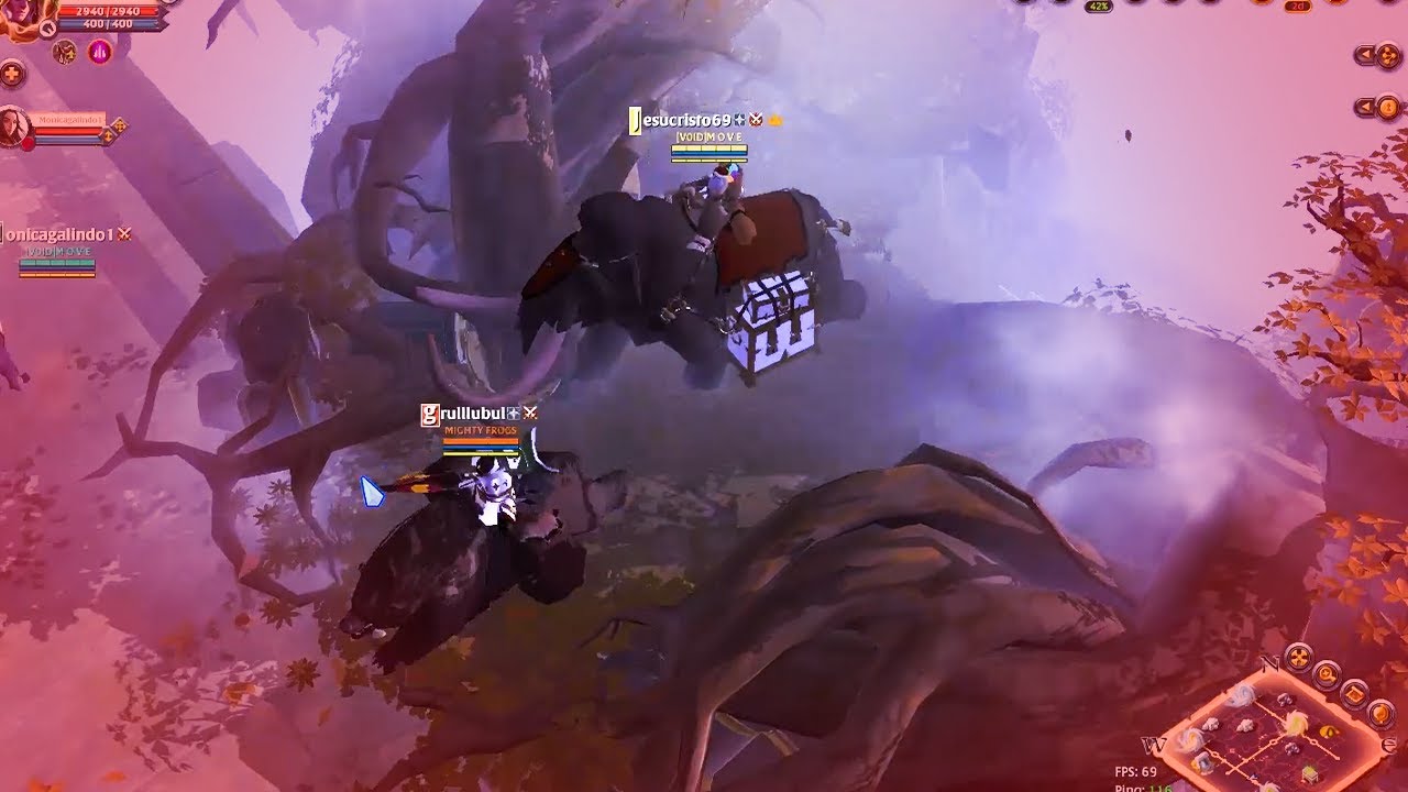 TRANSPORTANDO +100 MILLONES SOLO, POR ZONA NEGRA EN MAMUT  | ALBION ONLINE