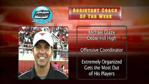 E5 Assistant Coach of the Week - Michael Glaze