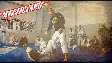 "Windshield wiper" Fine details of basic bjj guard passing with Adem Redzovic