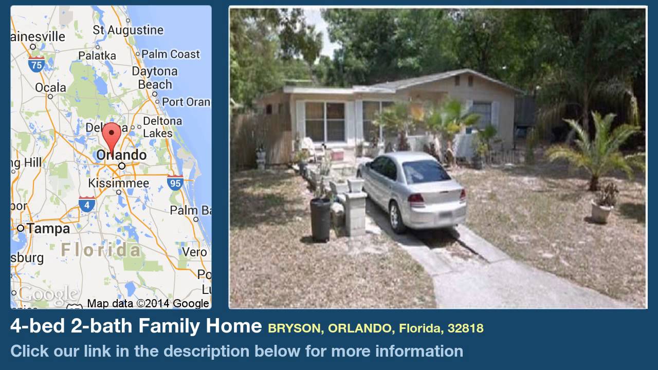 new homes in houston 4-bed 2-bath Family Home for Sale in Orlando, Florida on florida-magic.com