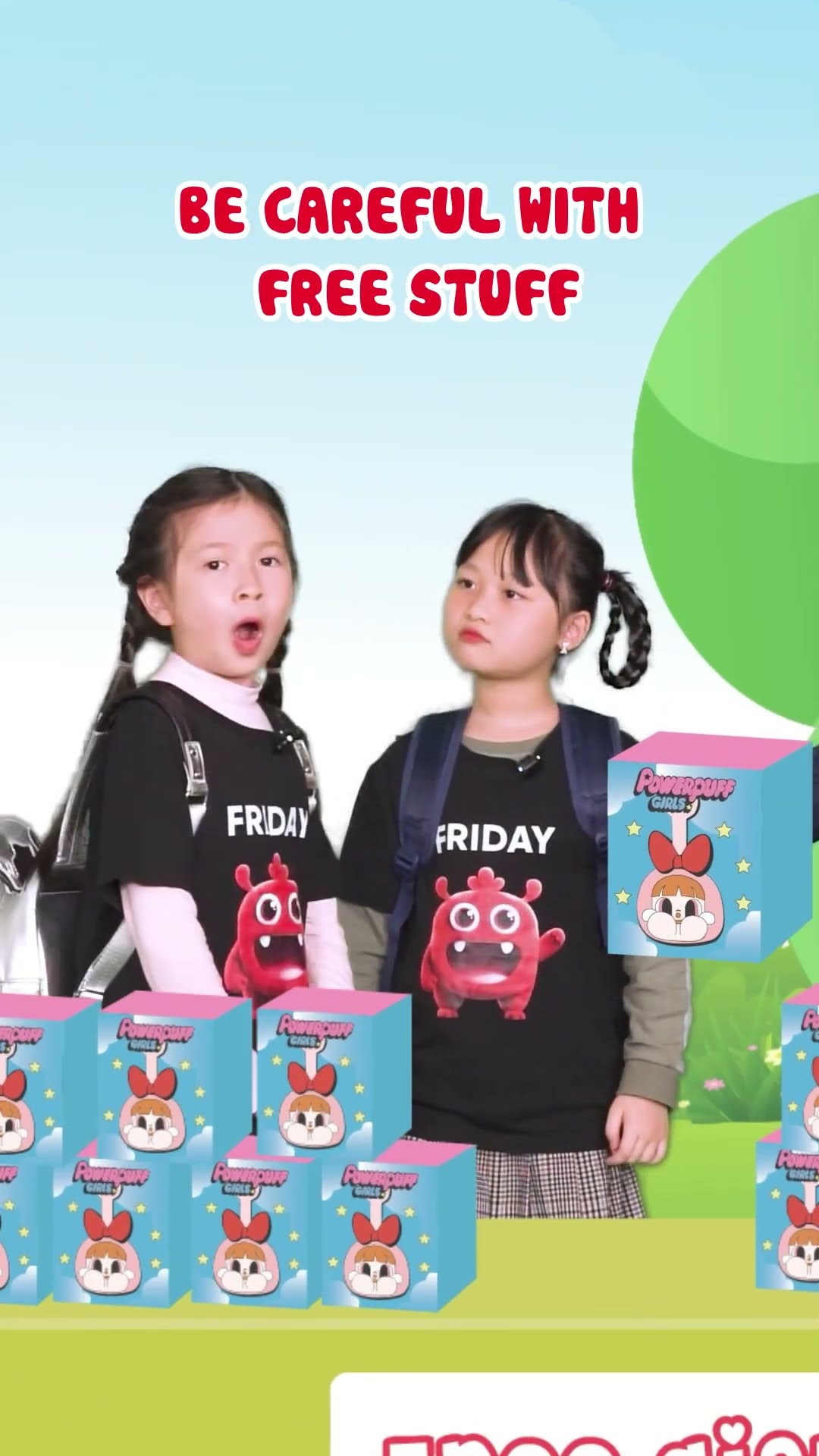 Hoạt hình giáo dục cẩn thận người lạ | Be careful with stranger cartoon #shorts #education #blindbox