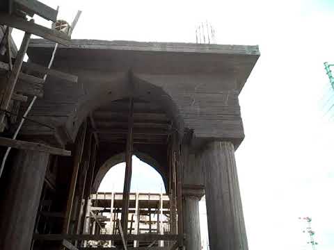 تعرف علي اسرار بناء مآذنة المسجد الأعمال الإنشائية لمسجد قريتنا