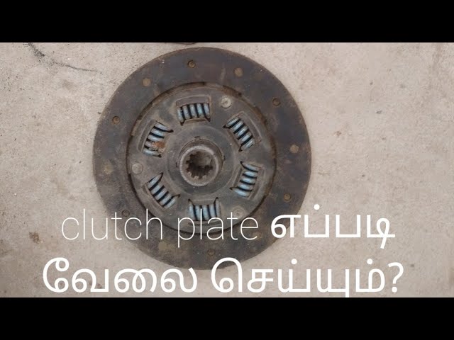 Working animation of clutch in Tamil Manual transmission car  🚗Vijayakrishna VK🚗 தமிழ் 