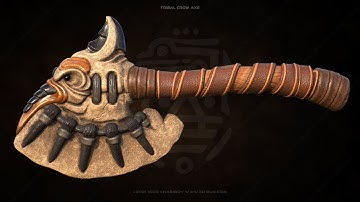 Tribal Axe PBR