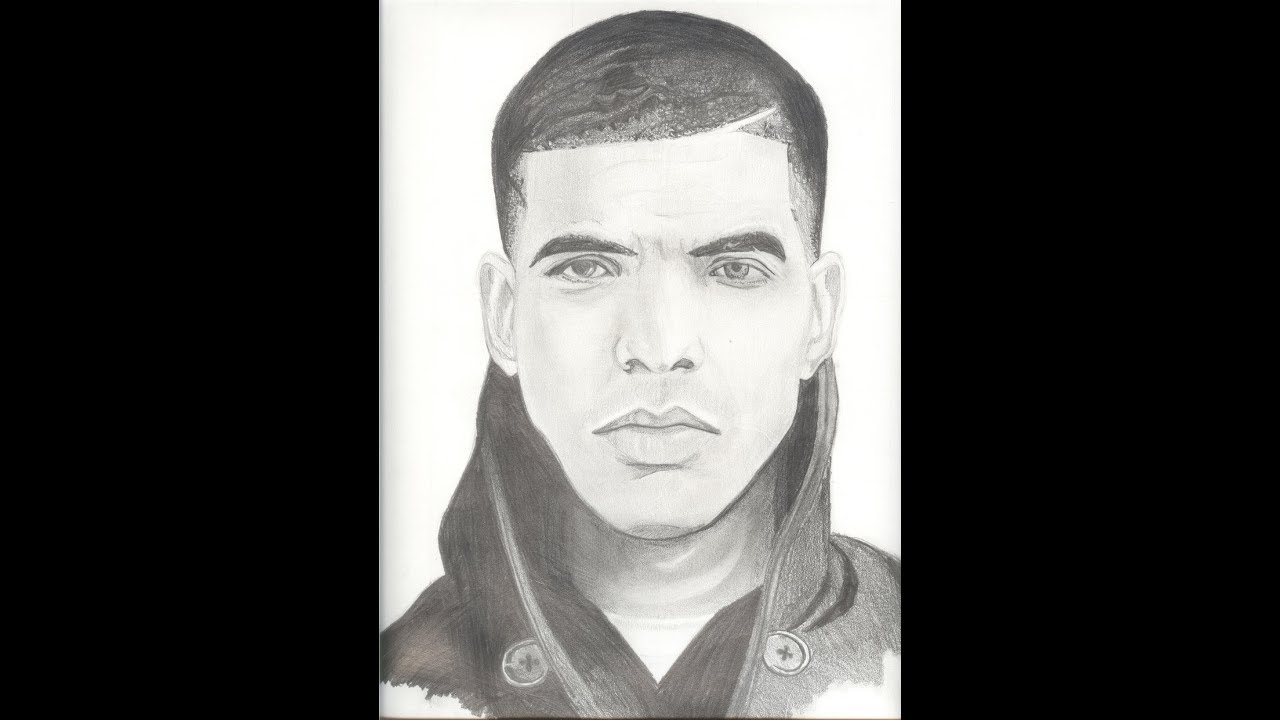 5 easy steps to draw Realistic Drake