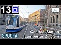 Cabinerit Tram 13 (Amsterdam) | Centraal Station - Lambertus Zijlplein (Tram Driver&#39;s POV)