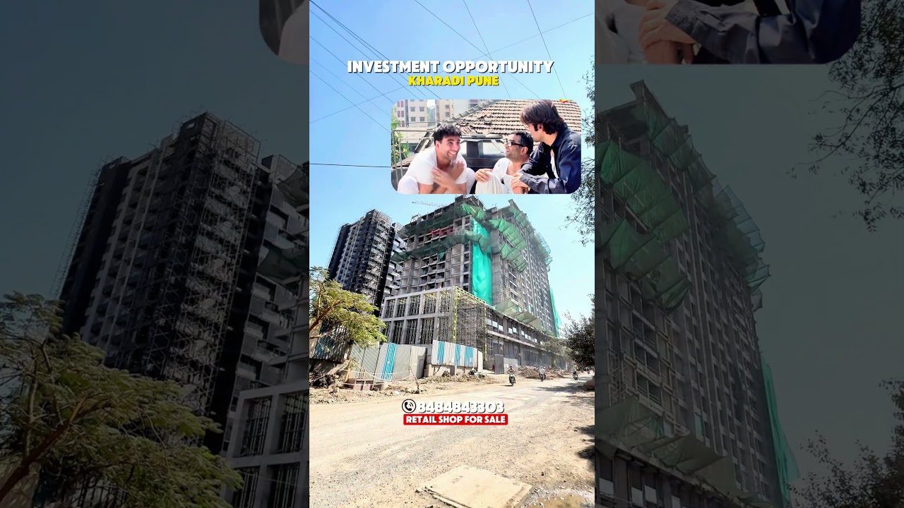 Retail Shop For Sale | Commercial Properties | Good Investment In Kharadi | Rs 1.25 Cr.