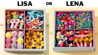 LISA OR LENA 💖✨ [hair accessories] 🎀 which one do you like? 💝 #2