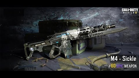 *NEW*M4 - SICKLE & KN - 44 LIVING RUST_GAMEPLAY ft. TLH_AbirYT CALL OF DUTY MOBILE