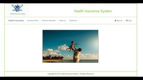 Project Health Insurance System In PHP, MySQL, Bootstrap Free download source code.